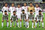 SAITAMA, JAPAN - SEPTEMBER 02:  North Korea team line up prior to the 2014 FIFA World Cup Brazil Asian 3rd Qualifier match between Japan and North Korea at Saitama Stadium on September 2, 2011 in Saitama, Japan.  (Photo by Kiyoshi Ota/Getty Images)