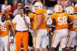 KNOXVILLE, TN - OCTOBER 15:  Head coach Derek Dooley of the Tennessee Volunteers against the LSU Tigers at Neyland Stadium on October 15, 2011 in Knoxville, Tennessee.  (Photo by Kevin C. Cox/Getty Images)