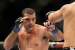 MONTREAL- MAY 8: Mauricio 'Shogun' Rua (L) looks at Lyoto Machida in their light heavyweight bout at UFC 113 at Bell Centre on May 8, 2010 in Montreal, Quebec, Canada.  (Photo by Richard Wolowicz/Getty Images)