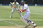 JOHANNESBURG, SOUTH AFRICA - NOVEMBER 17: Jacques Kallis of South Africa plays through mid-on during day 1 of the 2nd Sunfoil Series Test match between South Africa and Australia at Bidvest Wanderers on November 17, 2011in Johannesburg, South Africa. (Photo by Duif du Toit/Gallo Images/Getty Images)