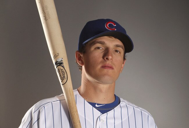 MESA, AZ - FEBRUARY 22:  Josh Vitters #61 of the Chicago Cubs poses for a portrait during media photo day at Finch Park on February 22, 2011 in Mesa, Arizona.  (Photo by Ezra Shaw/Getty Images)