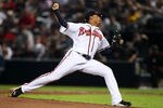 ATLANTA, GA - AUGUST 30:  PItcher Jair Jurrjens #49 of the Atlanta Braves throws a pitch during the game against the Washington Nationals during the game at Turner Field on August 30, 2011 in Atlanta, Georgia.  (Photo by Mike Zarrilli/Getty Images)