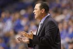 LEXINGTON, KY - JANUARY 21:  Head coach Billy Gillispie of the Kentucky Wildcats reacts to the action during the SEC game against the Auburn Tigers at Rupp Arena on January 21, 2009 in Lexington, Kentucky.  (Photo by Andy Lyons/Getty Images)