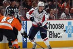 PHILADELPHIA, PA - OCTOBER 20:  Nicklas Backstrom #19 of the Washington Capitals skates against the Philadelphia Flyers at the Wells Fargo Center on October 20, 2011 in Philadelphia, Pennsylvania. The Capitals defeated the Flyers 5-2.  (Photo by Bruce Bennett/Getty Images)