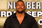 LAS VEGAS - SEPTEMBER 18:  WWE wrestler Triple H attends the official weigh-in for boxers Floyd Mayweather Jr. and Juan Manuel Marquez at the MGM Grand Garden Arena September 18, 2009 in Las Vegas, Nevada. The two will fight at the MGM on September 19.  (Photo by Ethan Miller/Getty Images)