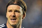 CARSON, CA - NOVEMBER 20: David Beckham at the MLS cup final held at The Home Depot Center on November 20, 2011 in Carson, California. (Photo by Toby Canham/Getty Images)
