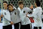 DORTMUND, GERMANY - FEBRUARY 09:  Miroslav Klose of Germany celebrates scoring the first goal during the International Friendly match between Germany and Italy on February 9, 2011 in Dortmund, Germany.  (Photo by Claudio Villa/Getty Images)