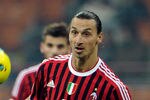 MILAN, ITALY - NOVEMBER 27:  Zlatan Ibrahimovic of AC Milan in action during the Serie A match between AC Milan v AC Chievo Verona at Stadio Giuseppe Meazza on November 27, 2011 in Milan, Italy.  (Photo by Claudio Villa/Getty Images)