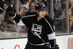 LOS ANGELES, CA - NOVEMBER 28: Mike Richards #10 of the Los Angeles Kings celebrates his goal for a 2-0 lead over the San Jose Sharks during the second period at Staples Center on November 28, 2011 in Los Angeles, California.  (Photo by Harry How/Getty Images)