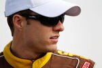 AVONDALE, AZ - NOVEMBER 12:  David Ragan, driver of the #6 UPS My Choice Ford, looks on during qualifying for the NASCAR Sprint Cup Series Kobalt Tools 500 at Phoenix International Raceway on November 12, 2011 in Avondale, Arizona.  (Photo by Todd Warshaw/Getty Images for NASCAR)