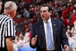 COLUMBUS, OH - NOVEMBER 29: Duke Blue Devils head coach Mike Krzyzewski argues with an official during the game against the Ohio State Buckeyes at Value City Arena on November 29, 2011 in Columbus, Ohio. Ohio State beat Duke 85-63. (Photo by Joe Robbins/Getty Images)