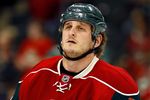 ST. PAUL, MN - MARCH 22: Derek Boogaard #24 of the Minnesota Wild skates in warmups before a game against the Edmonton Oilers on March 22, 2009 at the Xcel Energy Center in St. Paul, Minnesota. (Photo by Scott A. Schneider/Getty Images)