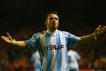 LIVERPOOL, UNITED KINGDOM - OCTOBER 03:  Mathieu Valbuena of Marseille celebrates as he scores their first goal during the UEFA Champions League Group A match between Liverpool v Marseille at Anfield on October 3, 2007 in Liverpool, England.  (Photo by Stu Forster/Getty Images)