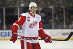 BUFFALO, NY - DECEMBER 2: Nicklas Lidstrom #5 of the Detroit Red Wings during their NHL game against the Buffalo Sabres at First Niagara Center on December 2, 2011 in Buffalo, New York. (Photo by Tom Szczerbowski/Getty Images)