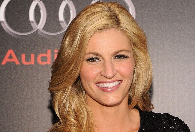 DALLAS, TX - FEBRUARY 05:  Television persoanlity Erin Andrews attends a private dinner hosted by Audi during Super Bowl XLV Weekend at the Audi Forum Dallas on February 5, 2011 in Dallas, Texas.  (Photo by Michael Buckner/Getty Images for Audi)