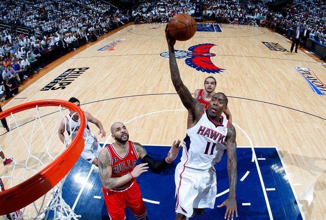 JAMAL CRAWFORD not happy to get the silent treatment from Atlanta Hawks