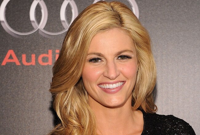 DALLAS, TX - FEBRUARY 05:  Television persoanlity Erin Andrews attends a private dinner hosted by Audi during Super Bowl XLV Weekend at the Audi Forum Dallas on February 5, 2011 in Dallas, Texas.  (Photo by Michael Buckner/Getty Images for Audi)