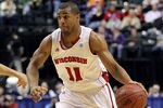 INDIANAPOLIS, IN - MARCH 11:  Jordan Taylor #11 of the Wisconsin Badgers drives against the Penn State Nittany Lions during the quarterfinals of the 2011 Big Ten Men's Basketball Tournament at Conseco Fieldhouse on March 11, 2011 in Indianapolis, Indiana. Penn State won 36-33. (Photo by Andy Lyons/Getty Images)