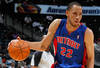 ATLANTA - NOVEMBER 03:  Tayshaun Prince #22 of the Detroit Pistons against the Atlanta Hawks at Philips Arena on November 3, 2010 in Atlanta, Georgia.  NOTE TO USER: User expressly acknowledges and agrees that, by downloading and/or using this Photograph, User is consenting to the terms and conditions of the Getty Images License Agreement.  (Photo by Kevin C. Cox/Getty Images)