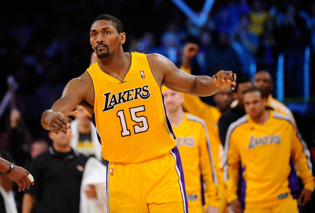Metta World Peace, Formerly RON ARTEST, Sports Jersey Reflecting Name Change ...