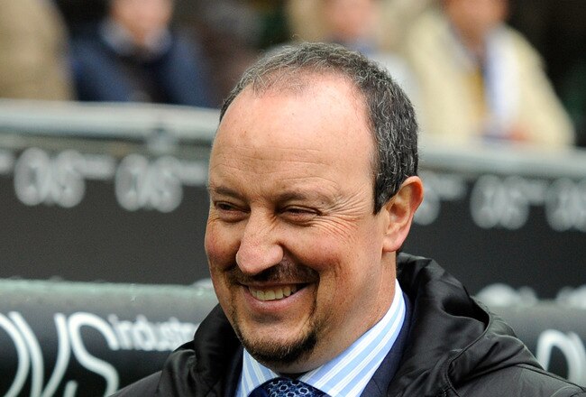 MILAN, ITALY - NOVEMBER 28:  Inter FC head coach Rafael Benitez during the Serie A match between Inter and Parma at Stadio Giuseppe Meazza on November 28, 2010 in Milan, Italy.  (Photo by Claudio Villa/Getty Images)