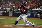 SAN DIEGO - MARCH 18: Norichika Aoki #23 of Japan swings at a pitch against Cuba during the 2009 World Baseball Classic Round 2 Pool 1 Game 5 on March 18, 2009 at Petco Park in San Diego, California.  (Photo by Donald Miralle/Getty Images)