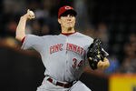 NEW YORK, NY - SEPTEMBER 26:  Homer Bailey #34 of the Cincinnati Reds throws a pitch against the New York Mets in the second inning during a game at Citi Field on September 26, 2011 in the Flushing neighborhood of the Queens borough of New York City.  (Photo by Patrick McDermott/Getty Images)