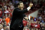 BLOOMINGTON, IN - DECEMBER 10:  John Calipari the head coach of the Kentucky Wildcats gives instructions to his team ball during the game against the Indiana Hoosiers at Assembly Hall on December 10, 2011 in Bloomington, Indiana.  (Photo by Andy Lyons/Getty Images)