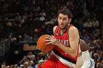 DENVER - DECEMBER 28:  Rudy Fernandez #5 of the Portland Trail Blazers dribbles the ball against the Denver Nuggets at Pepsi Center on December 28, 2010 in Denver, Colorado. The Nuggets defeated the Blazers 95-77. NOTE TO USER: User expressly acknowledges and agrees that, by downloading and or using this photograph, User is consenting to the terms and conditions of the Getty Images License Agreement.  (Photo by Doug Pensinger/Getty Images)