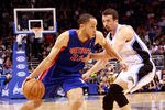 ORLANDO, FL - JANUARY 24:  Tayshaun Prince #22 of the Detroit Pistons drives against Hedo Turkoglu #15 of the Orlando Magic during the game at Amway Arena on January 24, 2011 in Orlando, Florida.  NOTE TO USER: User expressly acknowledges and agrees that, by downloading and or using this Photograph, user is consenting to the terms and conditions of the Getty Images License Agreement.  (Photo by Sam Greenwood/Getty Images)