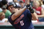 CLEVELAND, OH - SEPTEMBER 25: Michael Cuddyer #5 of the Minnesota Twins bats against the Cleveland Indians during the fifth inning of their game on September 25, 2011 at Progressive Field in Cleveland, Ohio. The Twins defeated theIndians 6-4. (Photo by David Maxwell/Getty Images)