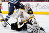 COLUMBUS, OH - DECEMBER 10: Tim Thomas #30 of the Boston Bruins makes a second period save while playing the Columbus Blue Jackets at Nationwide Arena on December 10, 2011 in Columbus, Ohio. (Photo by Gregory Shamus/Getty Images)