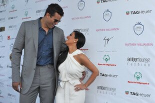 MONACO - MAY 27:  Kim Kardashian (L) and Kris Humphries (R) arrive to attend the AmberLounge Fashion Monaco 2011 on May 27, 2011 in Monaco.  (Photo by Pascal Le Segretain/Getty Images)