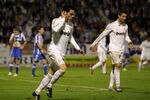PONFERRADA, SPAIN - DECEMBER 13:  Jose Callejon of Real Madrid celebrates after scoring Real's opening goal during the round of last 16 Copa del Rey first leg match between Ponferradina and Real Madrid at Estadio El Toralin on December 13, 2011 in Ponferrada, Spain.  (Photo by Angel Martinez/Getty Images)