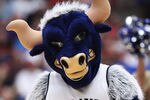 TUCSON, AZ - MARCH 17:  The Utah State Aggies mascot performs during their game against the Kansas State Wildcats the second round of the 2011 NCAA men's basketball tournament at McKale Center on March 17, 2011 in Tucson, Arizona.  (Photo by Christian Petersen/Getty Images)