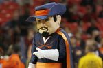 ATLANTA - MARCH 12:  Mascot of the Virginia Cavaliers walks on court against the Boston College Eagles during day one of the 2009 ACC Men's Basketball Tournament on March 12, 2009 at the Georgia Dome in Atlanta, Georgia.  (Photo by Kevin C. Cox/Getty Images)