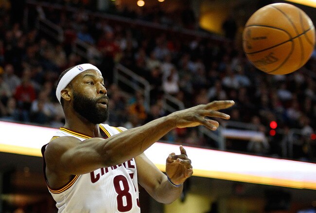 CLEVELAND - MARCH 29: Baron Davis #85 of the Cleveland Cavaliers keeps the ball inbounds during the game against the Miami Heat on March 29, 2011 at Quicken Loans Arena in Cleveland, Ohio. NOTE TO USER: User expressly acknowledges and agrees that, by downloading and/or using this Photograph, user is consenting to the terms and conditions of the Getty Images License Agreement.  (Photo by Jared Wickerham/Getty Images)