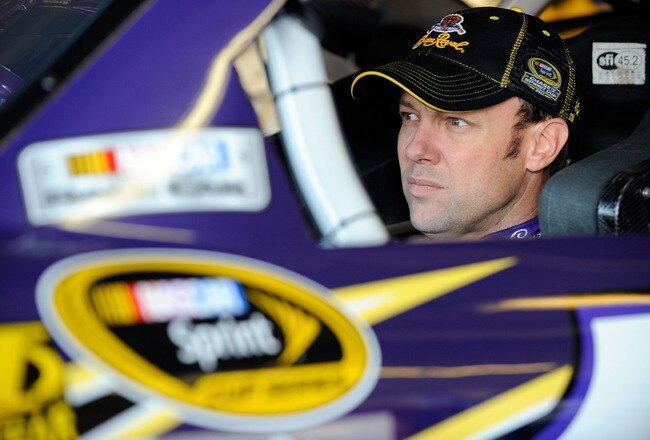 FORT WORTH, TX - NOVEMBER 04:  Matt Kenseth, driver of the #17 Crown Royal Ford, looks on as he sits in his car during practice for the NASCAR Sprint Cup Series AAA Texas 500 at Texas Motor Speedway on November 4, 2011 in Fort Worth, Texas.  (Photo by Jared C. Tilton/Getty Images for NASCAR)