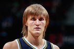 ATLANTA - NOVEMBER 12:  Andrei Kirilenko #47 of the Utah Jazz against the Atlanta Hawks at Philips Arena on November 12, 2010 in Atlanta, Georgia.  NOTE TO USER: User expressly acknowledges and agrees that, by downloading and/or using this Photograph, User is consenting to the terms and conditions of the Getty Images License Agreement.  (Photo by Kevin C. Cox/Getty Images)
