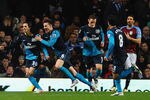 BIRMINGHAM, ENGLAND - DECEMBER 21:  Yossi Benayoun of Arsenal celebrates scoring the second goal goal during the Barclays Premier League match between Aston Villa and Arsenal at Villa Park on December 21, 2011 in Birmingham, England.  (Photo by Laurence Griffiths/Getty Images)