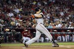 PHOENIX, AZ - SEPTEMBER 25:  Carlos Beltran #15 of the San Francisco Giants bats against the Arizona Diamondbacks during the Major League Baseball game at Chase Field on September 25, 2011 in Phoenix, Arizona.  (Photo by Christian Petersen/Getty Images)