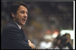 16 Nov 1995:  New York Islanders general manager Mike Milbury looks on during a game against the Los Angeles Kings at the Great Western Forum in Inglewood, California.  The Kings won the game, 9-2. Mandatory Credit: Glenn Cratty  /Allsport