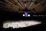 NEW YORK, NY - NOVEMBER 03:  A general view of the reconstructed Madison Square Garden during the game between the New York Rangers and the Anaheim Ducks on November 3, 2011  in New York City.  (Photo by Al Bello/Getty Images)