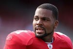 SAN FRANCISCO, CA - AUGUST 20:  Braylon Edwards #81 of the San Francisco 49ers warms up before their game against the Oakland Raiders at Candlestick Park on August 20, 2011 in San Francisco, California.  (Photo by Ezra Shaw/Getty Images)