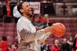 COLUMBUS, OH - DECEMBER 14:  Jared Sullinger #0 of the Ohio State Buckeyes is all smiles as he warms up before a game against the South Carolina-Upstate Spartans on December 14, 2011 at Value City Arena in Columbus, Ohio.  (Photo by Jamie Sabau/Getty Images)