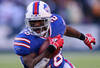 ORCHARD PARK, NY - DECEMBER 24:  C.J. Spiller #28 of the Buffalo Bills runs against the Denver Broncos at Ralph Wilson Stadium on December 24, 2011 in Orchard Park, New York. Spiller had his first 100 yard rushing game in the NFL. Buffalo won 40-14.  (Photo by Rick Stewart/Getty Images)
