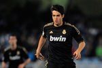 SAN SEBASTIAN, SPAIN - OCTOBER 29: Kaka of Real Madrid brings the ball forward during the La Liga match between Real Sociedad and Real Madrid at Estadio Anoeta on October 29, 2011 in San Sebastian, Spain.  (Photo by Denis Doyle/Getty Images)
