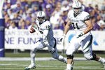 MANHATTAN, KS - OCTOBER 1: Robert Griffin III #10 of the Baylor Bears looks to pass during the game against the Kansas State Wildcats at Bill Snyder Family Football Stadium on October 1, 2011 in Manhattan, Kansas. The Wildcats won 36-35. (Photo by Joe Robbins/Getty Images)