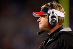 CHARLOTTE, NC - DECEMBER 08:  Head coach Jon Gruden of the Tampa Bay Buccaneers watches during a game against the Carolina Panthers at Bank of America Stadium on December 8, 2008 in Charlotte, North Carolina  (Photo by Streeter Lecka/Getty Images)