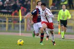 BOLOGNA, ITALY - DECEMBER 11:  Pato # 7 of AC Milan in action  during the Serie A match between Bologna FC and AC Milan at Stadio Renato Dall'Ara on December 11, 2011 in Bologna, Italy.  (Photo by Mario Carlini / Iguana Press/Getty Images)
